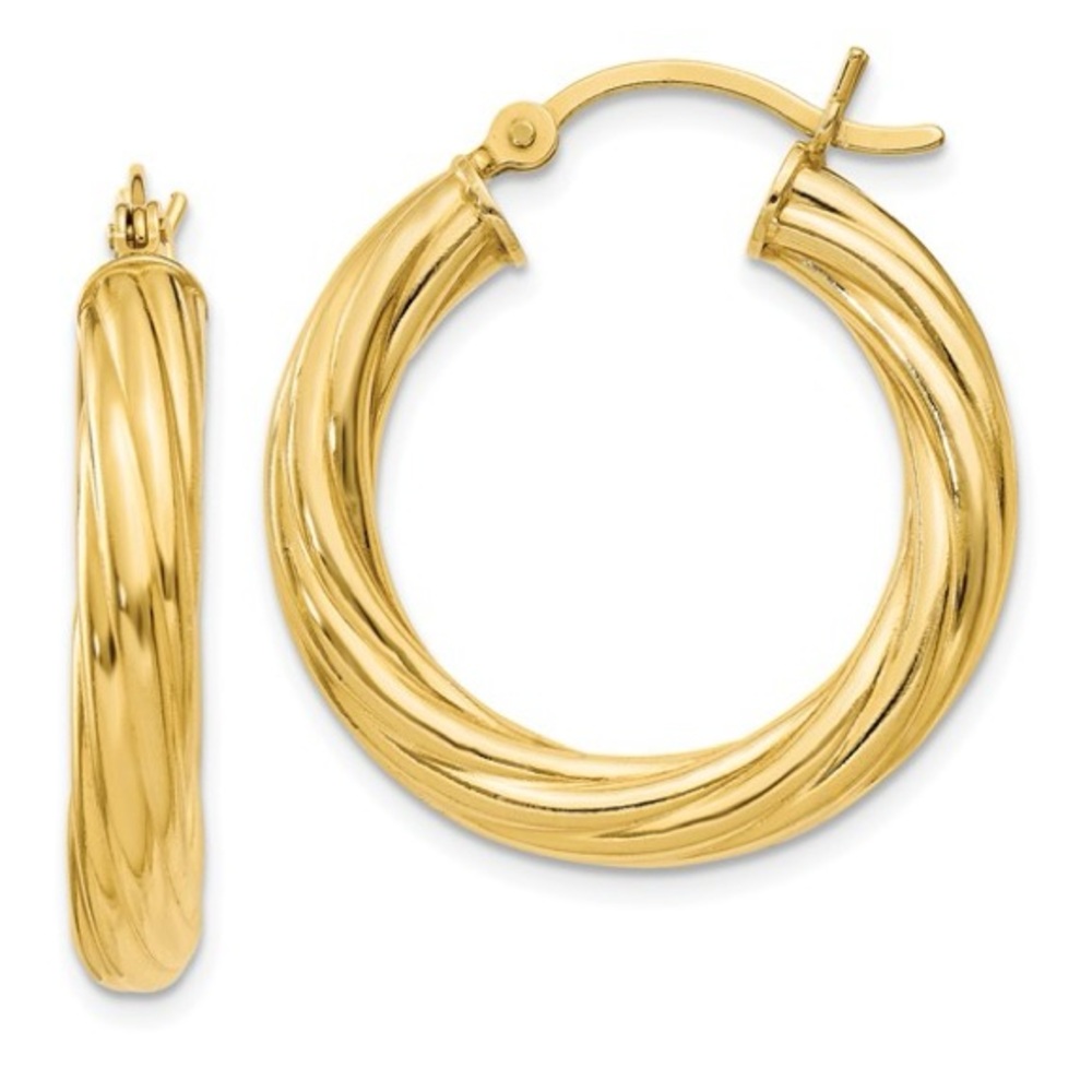 Sterling Silver Polished Round Hoop Earrings –Classic 2mm High-Polish Tube Hoops
